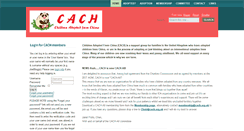 Desktop Screenshot of cach.org.uk