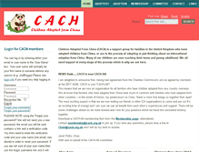 Tablet Screenshot of cach.org.uk